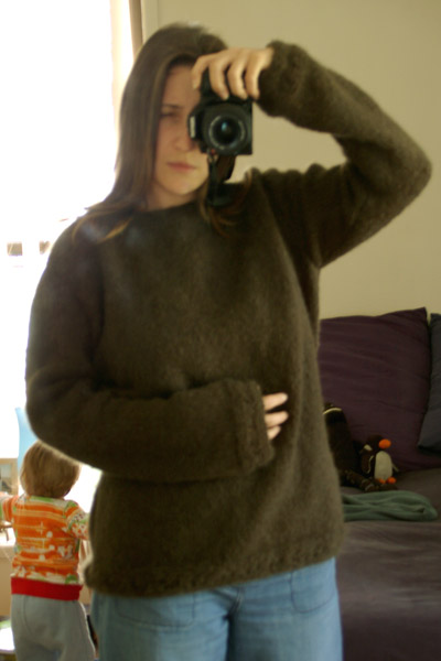 finished jumper